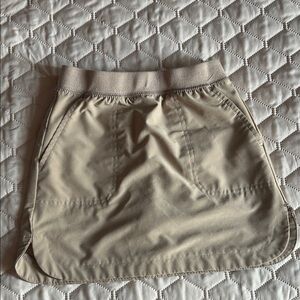 Beige Little Girl’s Skort